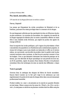 Le choc des idées et la portée des faits !