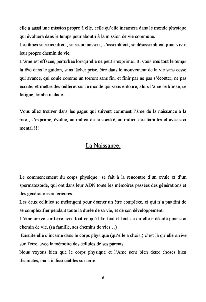 L'ÂME MON AMIE, qui es-tu?