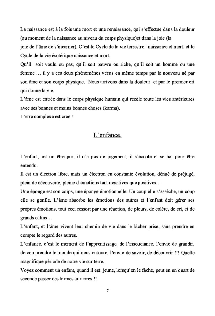 L'ÂME MON AMIE, qui es-tu?
