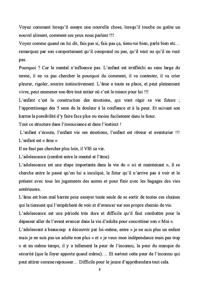 L'ÂME MON AMIE, qui es-tu?