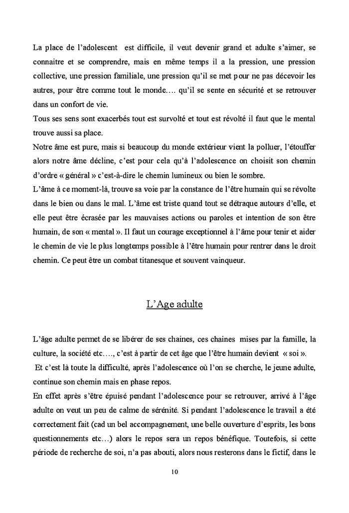 L'ÂME MON AMIE, qui es-tu?