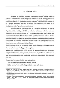 Le stress au quotidien. Particularité dans la pastorale des prêtres