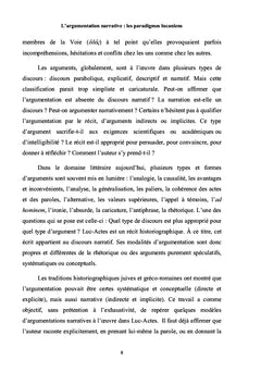 Luc-Actes: une rhétorique narrative