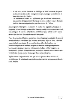 Les Cycles de Dieu dans notre vie