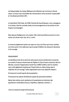 Les Cycles de Dieu dans notre vie