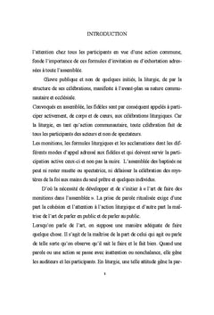 Les paroles ritualisees