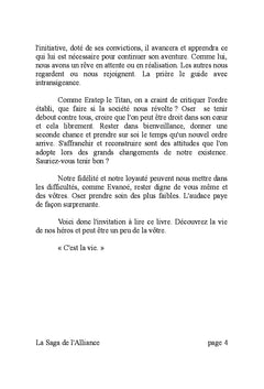 La Vie ou la Saga de l'Alliance