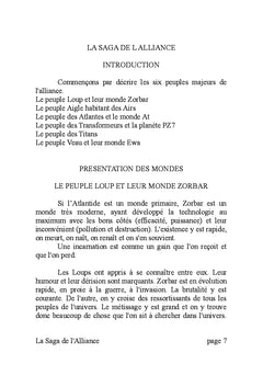 La Vie ou la Saga de l'Alliance