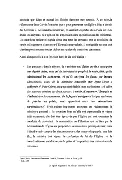 La figure du pasteur en Afrique contemporaine