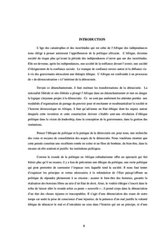 Ethique et democratie en Afrique subsaharienne