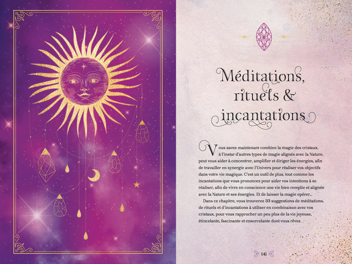 Le pouvoir magique des cristaux