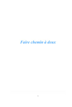 Faire chemin a deux