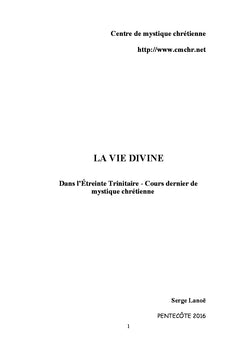 La Vie divine