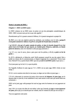 Le fruit de la justification