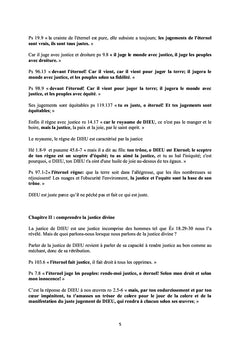 Le fruit de la justification