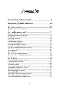 Recettes et menus pour la femme enceinte
