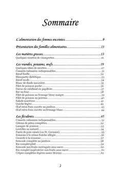 Recettes et menus pour la femme enceinte
