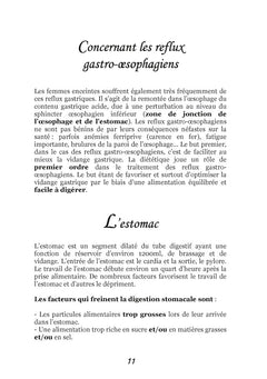 Recettes et menus pour la femme enceinte