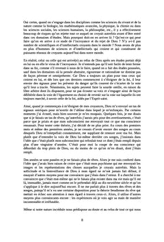 Raisons chretiennes de croire