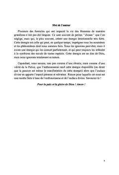Je suis passionné, je suis audacieux divin, je fais tout