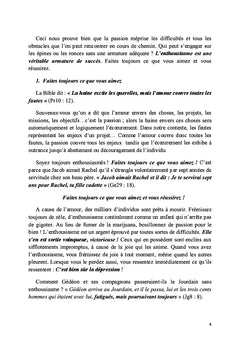 Je suis passionné, je suis audacieux divin, je fais tout