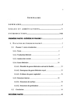 Rôle du Psaume 1 (et 2) comme introduction et synthèse du Psautier
