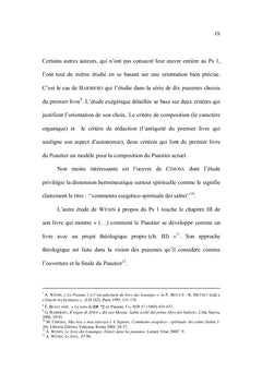 Rôle du Psaume 1 (et 2) comme introduction et synthèse du Psautier