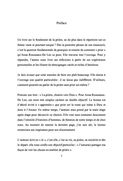 La priere, chemin vers Dieu
