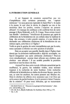 La bénédiction des jumeaux dans la culture Africaine.