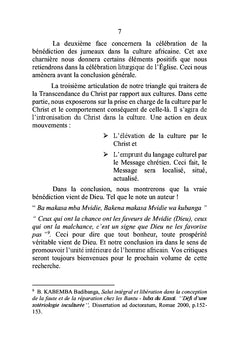 La bénédiction des jumeaux dans la culture Africaine.