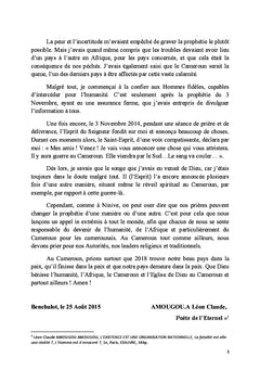 Quelle fatalite ?