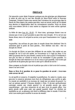 Le vrai disciple de Jesus-Christ