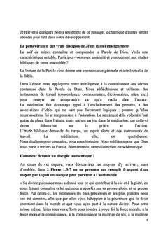 Le vrai disciple de Jesus-Christ