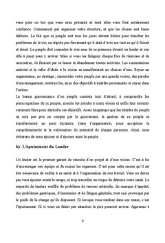 Le Leadership efficace et responsable