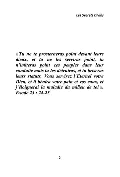 Les secrets divins