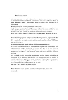 Au nom du père qui se tait