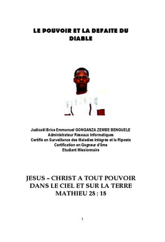Le pouvoir et la défaite du diable