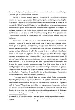 Croire et Comprendre