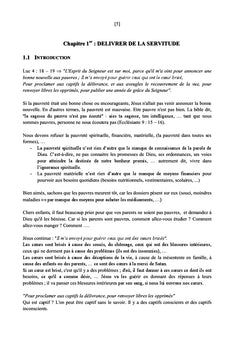 La prière, la clé de la délivrance