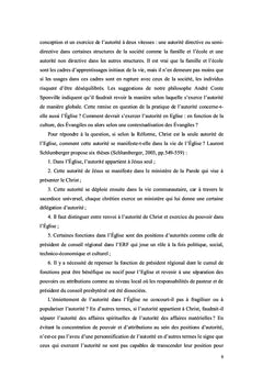 Autorite, cultures et eglises