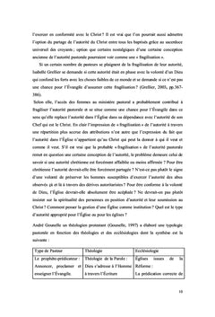 Autorite, cultures et eglises
