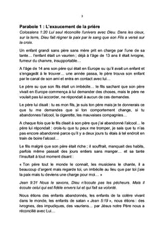 Les nouvelles paraboles de Jésus
