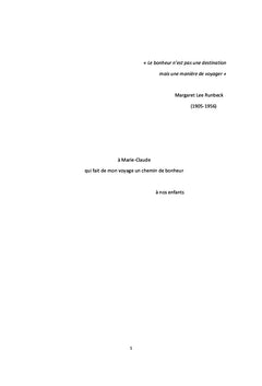 Que du Bonheur (ou presque...)