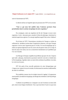 Maigrir facilement avec l'EFT