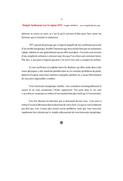 Maigrir facilement avec l'EFT