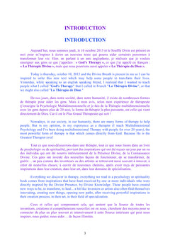 La Therapie Divine - The Divine Therapy