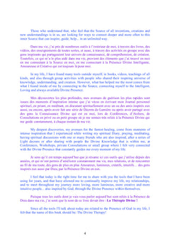 La Therapie Divine - The Divine Therapy