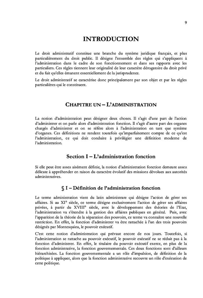 Droit administratif français