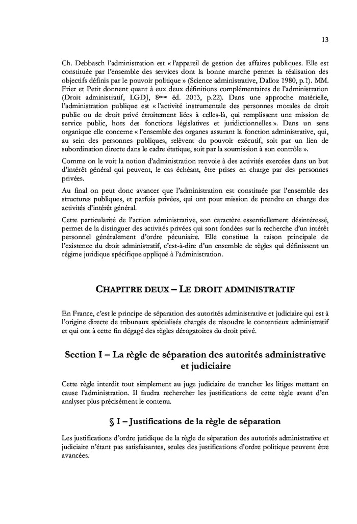 Droit administratif français