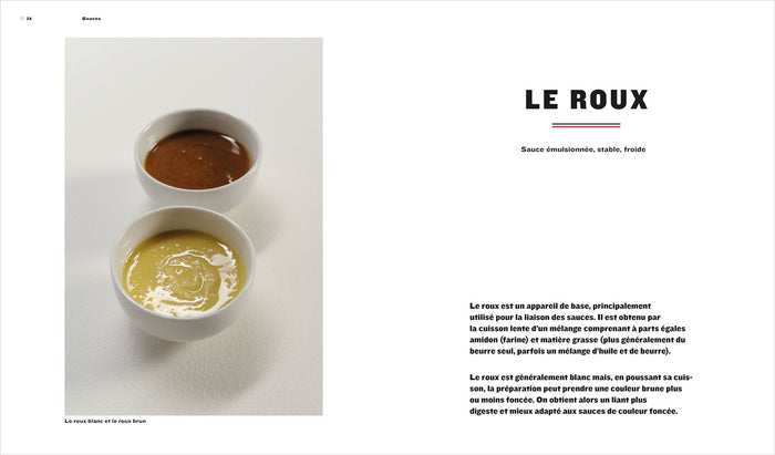 Sauces, Leçons en pas à pas